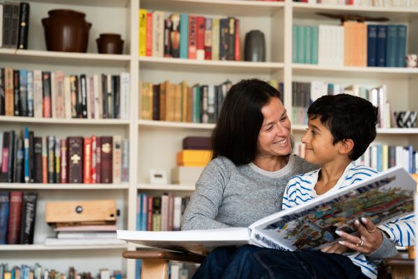 Familie billede hjemme