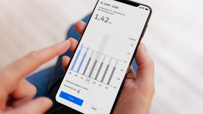 Se elpriser time for time og få billig el med Andel Energi