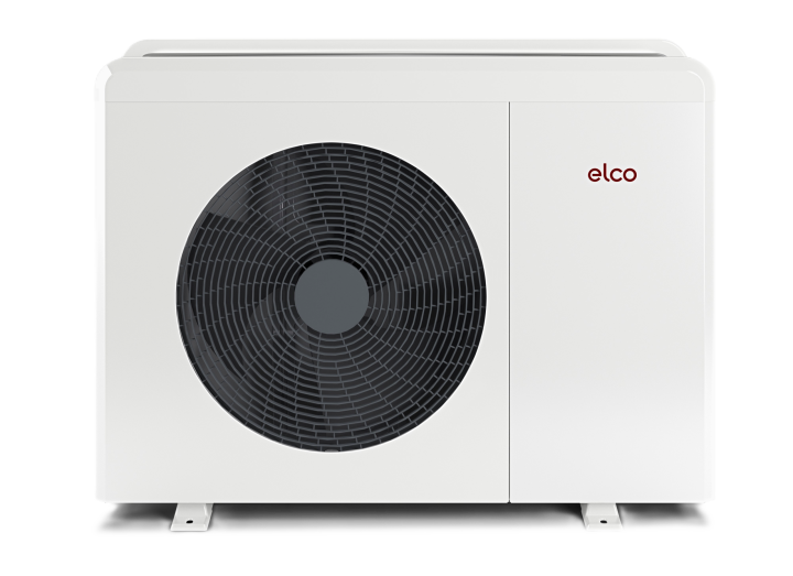 Elco luft til vand-varmepumperne er kraftfulde og passer til langt de fleste villaer og enfamilieshuse. De tilpasser sig husets varmebehov efter årstiden. Varmesystemets vigtigste funktioner kan styres via smartphone.