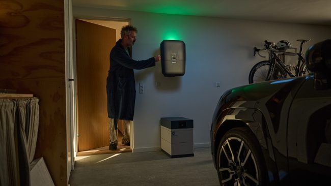 Et hjemmebatteri fra Andel Energi giver dig god energi til livet.